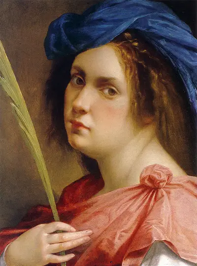 (Selbstbildnis als) Märtyrerin Artemisia Gentileschi